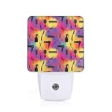 BESCHOC Barber and Hairdresser Tools Night Light Plug in LED Nightlights Auto Sensor Night Lamp Home Decor