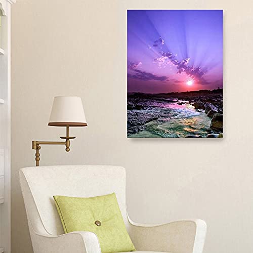 Point De Croix Art Crafts Diamant Complet Soleil Grand Format 40x100cm