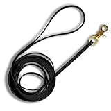 JIM HODGES DOG TRAINING Gummy K9 Biothane Long Line Leash for Dogs, 10,15,20 and 32.5 Feet, Walking Tracking Training Service - Washable Waterproof Lead for Working K9 Groups, Dog and Puppy Owners