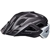 KED Status Jr. S Black matt - 49-54 cm - inkl. RennMaxe Sicherheitsband - Fahrradhelm Skaterhelm MTB BMX Erwachsene Jugendliche