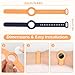 Airtag Bracelet for Kids Adjustable Airtag Watch-Style Wristband, Waterproof Silicone Airtag Holder, Compatible with Apple Airtag, 2-Pack / 8-Pack air tag Bracelet