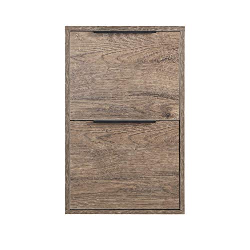 Lucypal 2 Drawer Wooden File Cabinet, Vertical Storage Filing Cabinets For Home Office,Pressed Wood File Cabinets For Letter Size (Grey) #TOP3
