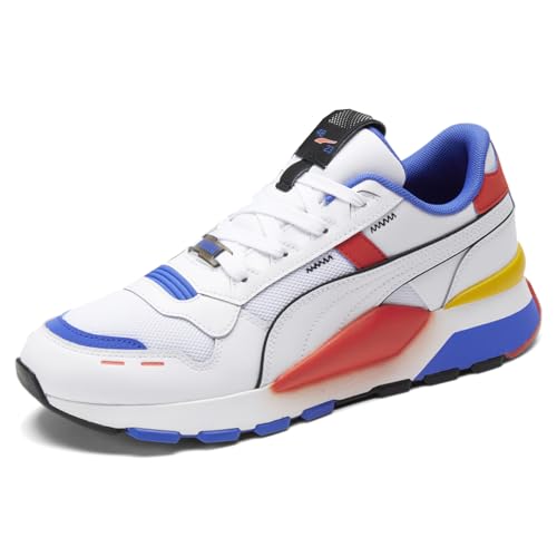 Image of PUMA Men's RS 2.0 GEN. Sneaker, PUMA White-Royal Sapphire-Warm Earth, 12