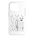 Golf Club Golfer Old Vintage Patent Drawing Print Case for iPhone 16 Pro