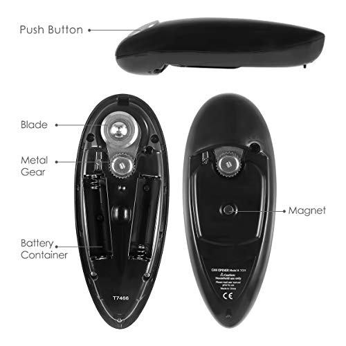 Electric Can Opener, Restaurant can Opener, Smooth Edge Automatic Electric Can Opener! Chef's Best Choice