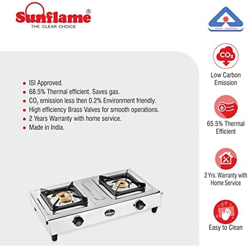 sunflame 3 burner stove price