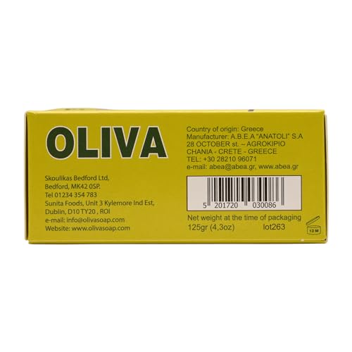 Oliva - Olive Oil Soap, Hydrating Formula for Daily Use Eco-Friendly, 24 x 125g Bar - Image 3