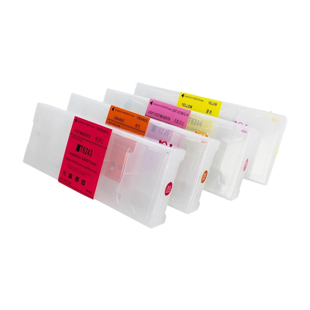 Cartuccia d'inchiostro ricaricabile 8 colori 1800 ml compatibile con GS6000