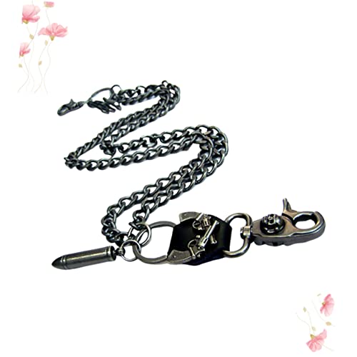 KESYOO 1pc Metal Jeans Chain for Boys Girls Punk Waist Chain for Hanging Accessories Fashionable Belt for Casual Wear2
