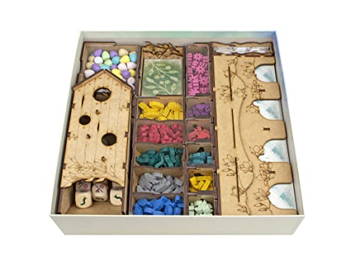 TowerRex Organizer for Wingspan Board Game and European Expansion, Oceania Expansion, Storage...