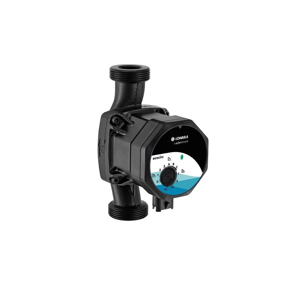 XYLEM LOWARA ECOCIRC M CENTRAL HEATING CIRCULATOR PUMP 130MM 25-6/130 DIRECT REPLACEMENT FOR UPS2 15/50-60