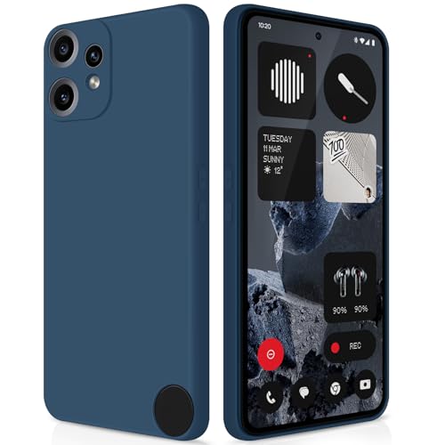 GiiYoon Silicone Case for CMF Phone 2 Pro, Blue - image 1