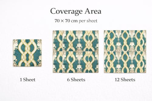 Image of Barebeauty 3D Wall Panel Wallpaper, Self Adhesive PE Foam Brick Sticker, Waterproof Wall Covering for Home Decor, 70 x 70 cm (Pack of 1, 5.27 Sq. Ft. Approx)