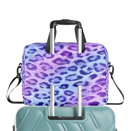 Bolso maletín impermeable para laptop de 16 pulgadas morado miniatura 7