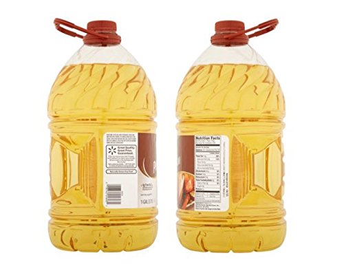 Great Value Peanut Oil Perfect For Frying, 128 oz (Pack of 2)