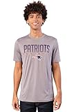 Ultra Game Men's Standard Active Tee Shirt, Heather Gray, Small