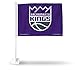 NBA Rico Industries Car Flag including Pole, Sacramento Kings