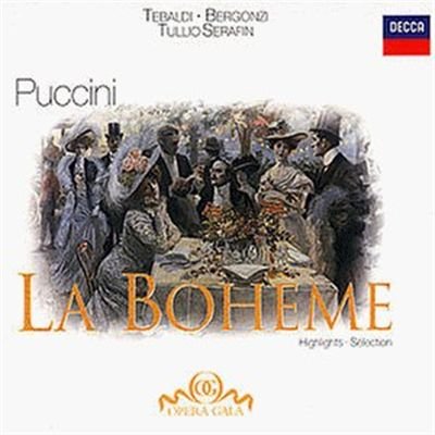 La Boheme [Audio CD] Puccini; Tebaldi; Bergonzi and Serafin
