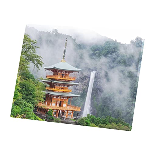 Tableau cascade Japon 53x40cm pour habiller un mur vide et apporter de la sérénité