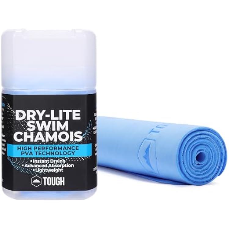 Tough Outfitters Quick Dry Towel - Travel Towel Fast Drying Lightweight - Compact Microfiber Towels for Body Camping Swim Beach Camp Backpacking - Quick Dry for Swimmers