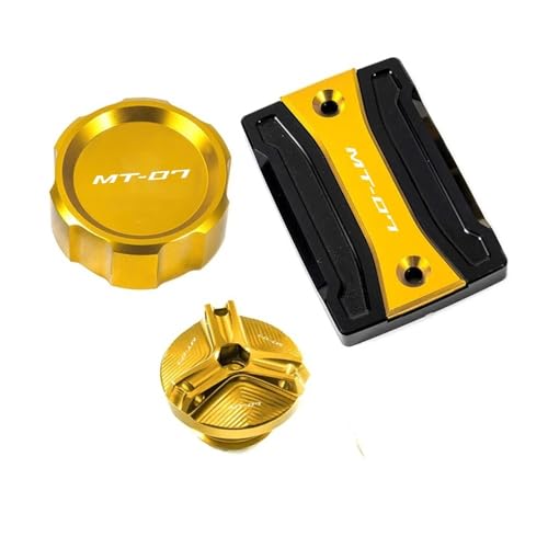 Réservoir liquide de frein avant arrière et bouchon huile pour MT-07 FZ-07 2014-2024