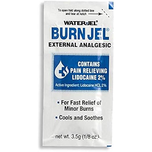 Water Jel Burn Jel 3.5 Gram Unit Dose Packet (12 Individual Packets)