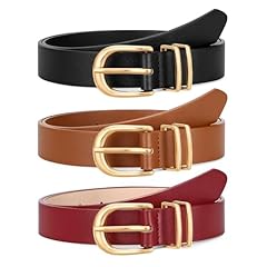 Black+brown+burgundy (Gold Buckle)