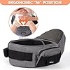 HKAI Baby Hip Carrier,Baby Carrier with Adjustable Waistband & Breathable Mesh, Ergonomic Carrier with Non-Slip Hip Seat Surface for Newborns & Toddlers (Grey) #3