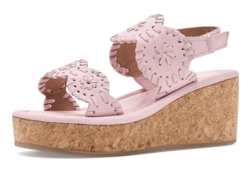 Chaussures compensées hautes pour mariages et fêtes d'été des petites filles