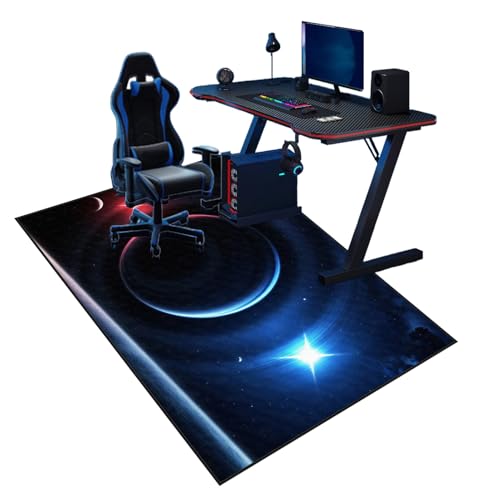 Tappeto per Sedia a Rotelle, Tappetino protettivo per pavimenti duri, 200 x 230 cm Tappeto Salvapavimento, Tappetini per Sedie da Ufficio, Protezione Pavimento Laminato, Parquet, Antiscivolo