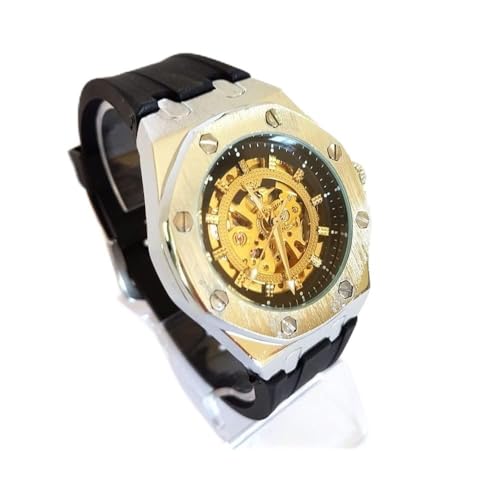 Pratico ed utile Trade Shop - Orologio Polso Yk G8508 Uomo Analogico Automatico Moderno Fashion Silver
