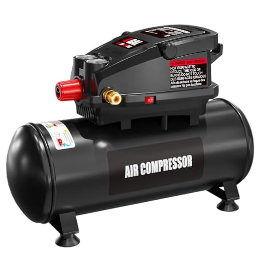Nessxa 4-Gallon Ultra Quiet Compressor