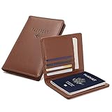 Estuche diseñado especialmente para Passport, hecho de cuero Pu de alta calidad ecológico de alta calidad, suave y cómodo.