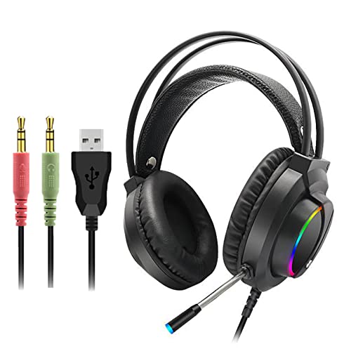 2Pc Gaming Headset 3.5Mm Stereo Computer Headphone With Microphone & Phone Earphones In Ear Headphones With Microphone #TOP1