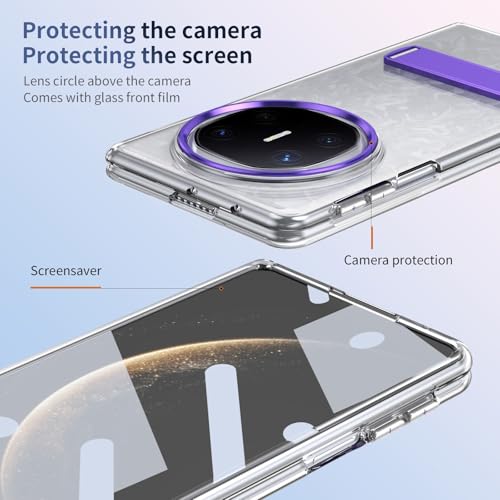 Coque rigide Huawei Mate X6 légère et transparente anti-choc