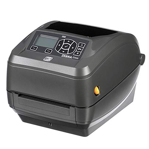 Zebra ZD500t Thermal Transfer Desktop Printer 300 dpi Print Width 4 in Ethernet Parallel Serial USB ZD50043-T01200FZ