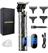 GSKY Professional Hair Trimmer Zero Gapped Trimmers Cordless Men's Hair Clippers Beard Trimmer fo...