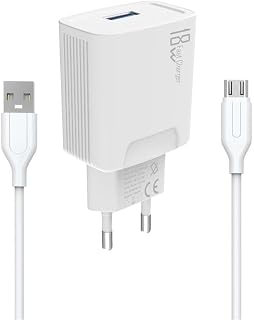 PDAteknoloji 18W Şarj Adaptörü + 3.0A Hızlı Şarj M