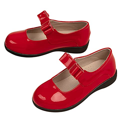 QWJIA Ragazze Antiscivolo Bowknot Mary Jane