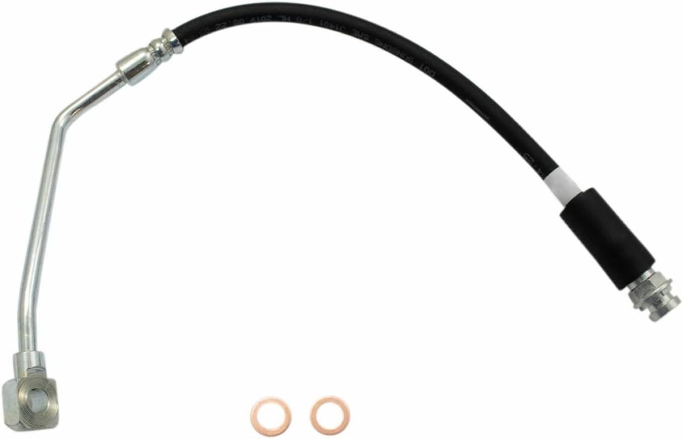 Replacement Front Disc Brake Caliper Hose Driver Side Left