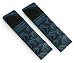 Whole Earth Supply G-10 G10 Black Blue Quality Handle Scales Knives Guns Grips Knife 5in Making Set Pair