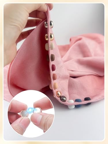 12 Pairs Hijab Magnets Pinless Hijab Pins,No Snag Multi Use Strong Magnetic Hijab Pins for Women Clothes Shirts Scarves4