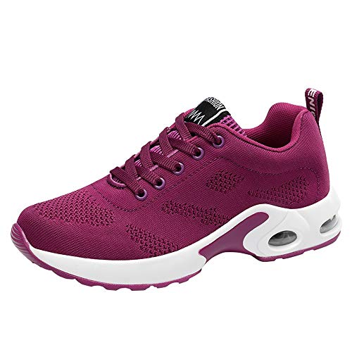 Tefamore Mujer Zapatillas Zapatillas de Deportivos de Running Sneakers para Correr y Asfalto Aire Libre Calzado Gimnasia Ligero Deportivo Zapatos Cover