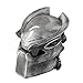 Gbyork Predator Wolf Cosplay Mask Resin Game Movie Party Halloween Costume Mask Props (Silver -F)