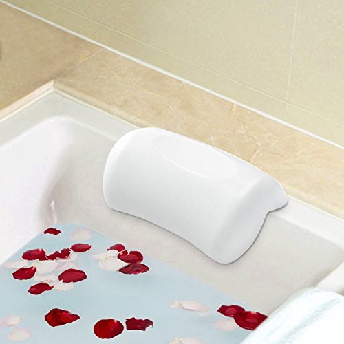 MELEJIA バスピロー 吸盤付き 防水抗菌