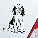 Hellweg Druckerei Autocollant pour pare-brise arrière de voiture Labrador Dog Beagle Shepard