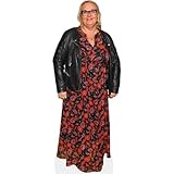Val�rie Damidot (Floral Dress) Silhouette en carton Taille Mini