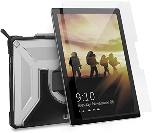 Amazon Com Uag Microsoft Surface Pro 7 Plus Pro 7 Pro 6 Case W Hand Strap Shoulder Strap Plasma Ice Microsoft Surface Pro 7 Plus Pro 7 Pro 6 Screen Protector Tempered Glass Clear Electronics