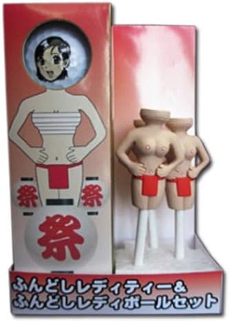 Fundoshi Lady tee (3 tees) + golf ball (3 balls) (Japan)