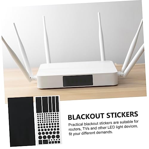GAFOKI 2 Folhas De Adesivos De Blecaute De LED Adesivos De Tv De LED Adesivos De Escurecimento De Lu